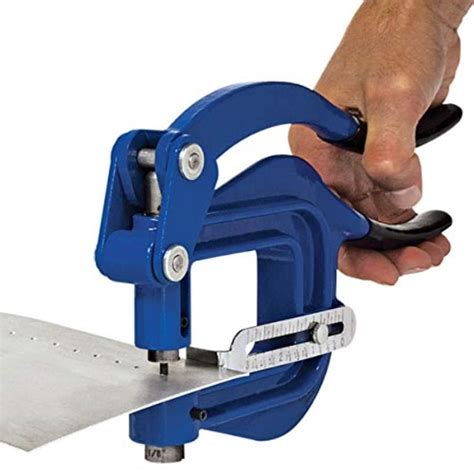 hole punching tools sheet metal|handheld sheet metal hole punch.